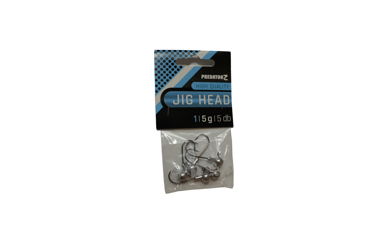 PZ Jig fej 1, 1, 3 g, 5 db