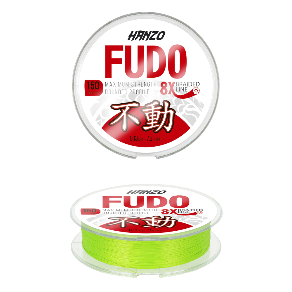 Hanzo Fudo fonott horgászzsinór, o 0,13 mm, 150 m, 7,5 kg
