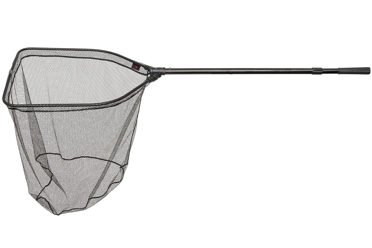 Carpzoom Sigma-R gumírozott merítőháló, 220 cm, 60x70 cm, 2 részes