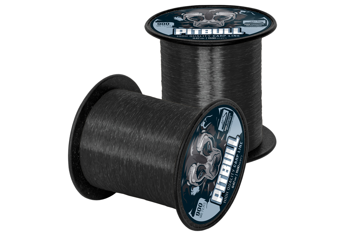 Carpzoom Pitbull Extreme horgászzsinór, o 0,42 mm, fekete