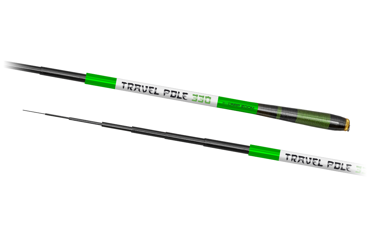 Carpzoom Travel spiccbot, 330 cm, 10 részes