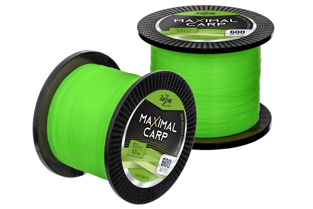 Carpzoom Maximal Carp pontyozó horgászzsinór, o 0,25 mm, zöld