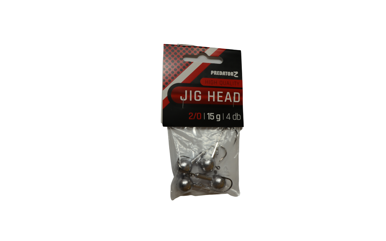 PZ Jig fej 2/0, 2/0, 10 g, 4 db